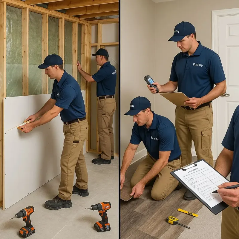 Repairs and Reconstruction process in Albany, IN
